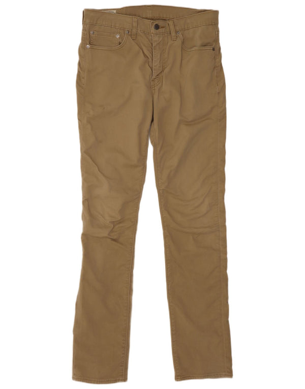 Pantaloni casual pentru bărbați Levi's Slim Fit L32 L32 Bumbac kaki