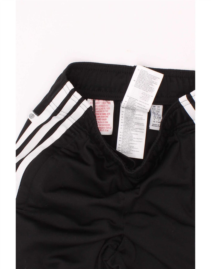 Adidas Băieți Pantaloni Trening Pantaloni Joggeri 5-6 Ani Poliester Negru