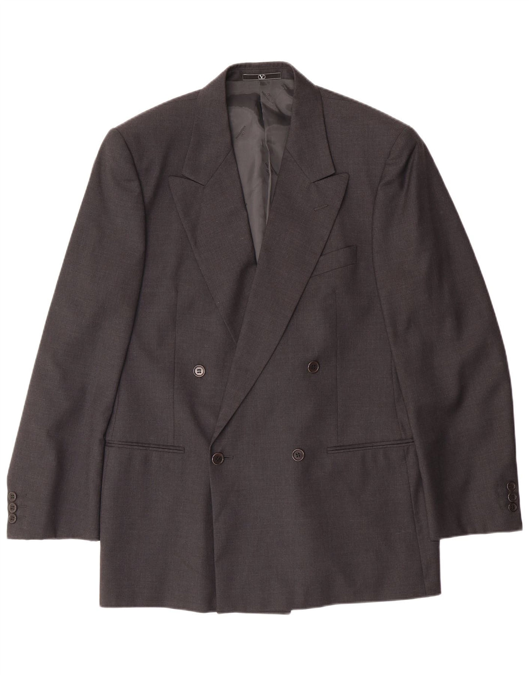 Costum 2 piese pentru bărbați VALENTINO IT 50 mare L34 L30 gri