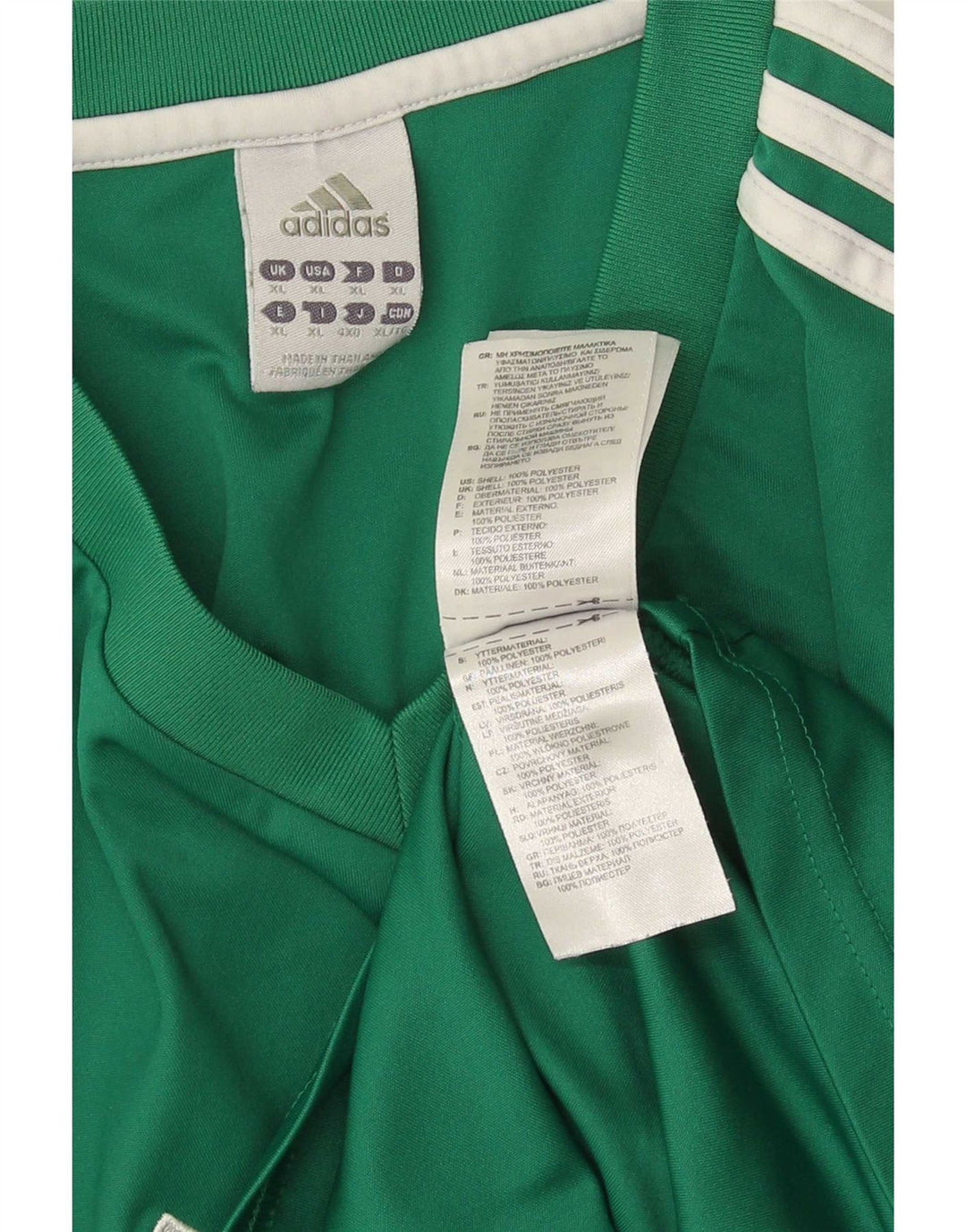 Tricou pentru bărbați Adidas Top XL Poliester verde