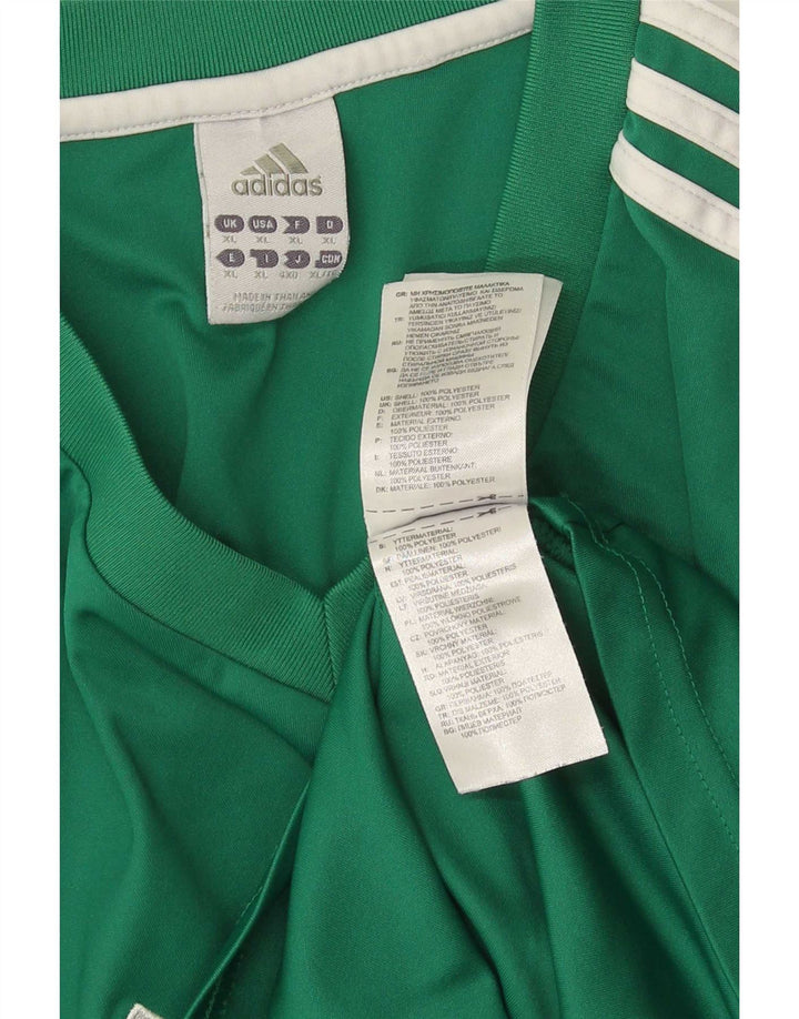 Tricou pentru bărbați Adidas Top XL Poliester verde