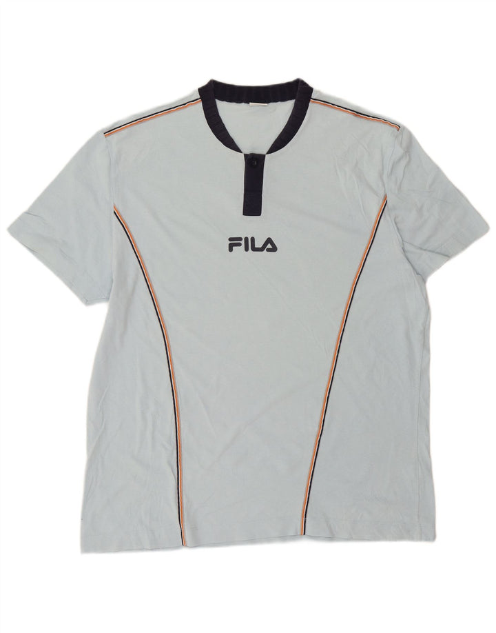 Tricou Bărbați Fila Top Mare Bumbac Albastru