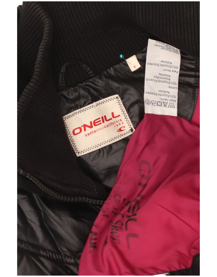 Gilet căptușit pentru femei O'Neill UK 10, poliester negru mic