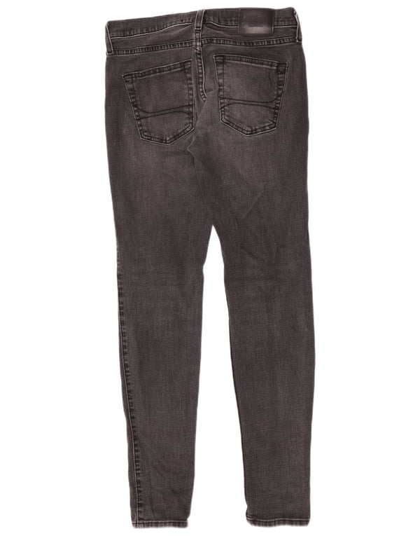 Blugi Hollister pentru bărbați super skinny W30 L32 bumbac gri