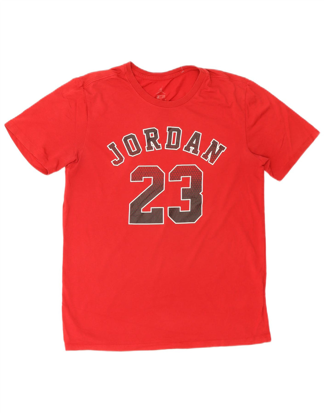 Tricou grafic Dri Fit JORDAN pentru bărbați Top din bumbac roșu mediu