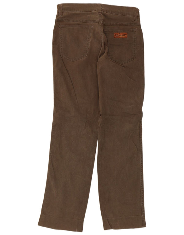 Pantaloni casual drepti Wrangler pentru bărbați Texas Stretch W32 L34 bumbac maro