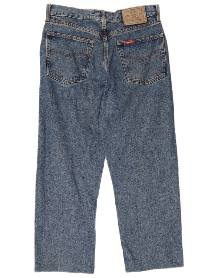 Invicta Blugi drepti tăiați pentru bărbați W32 L24 Bumbac albastru