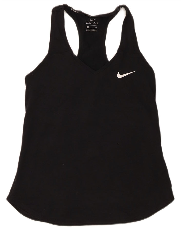 Vesta Nike Dri Fit pentru femei UK 8 Small Negru