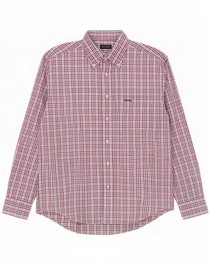 Cămașă pentru bărbați Pierre Cardin XL, bumbac vichy multicolor