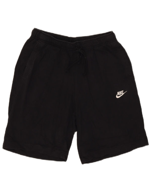 Pantaloni scurți sport Nike pentru bărbați, mari, negru, bumbac