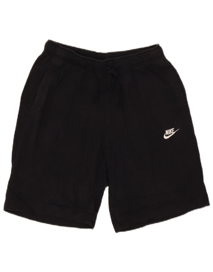 Pantaloni scurți sport Nike pentru bărbați, mari, negru, bumbac