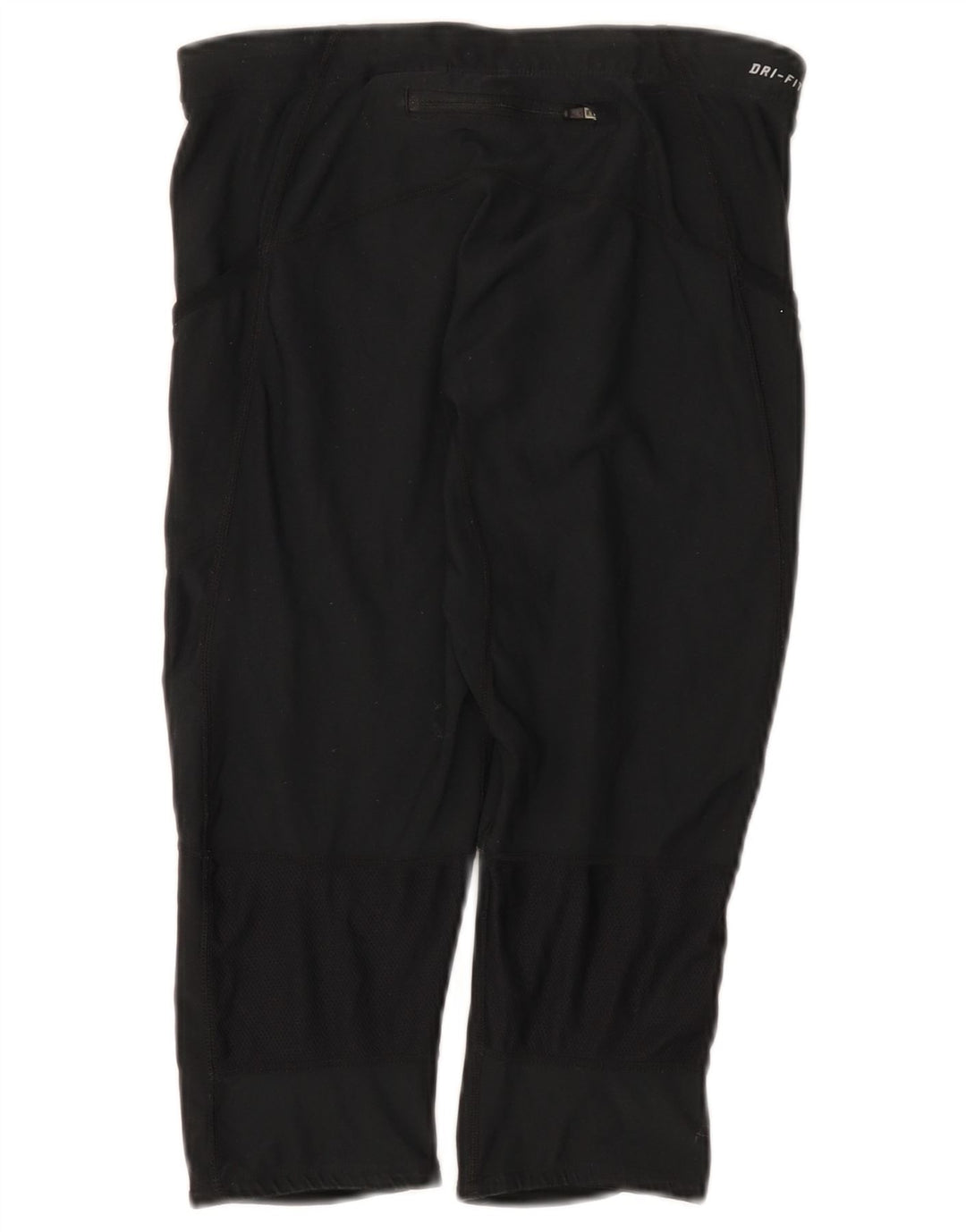 Leggings capri Nike Dri Fit pentru femei UK 12 Poliester mediu negru