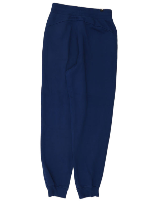Pantaloni de trening Puma pentru bărbați Joggeri XS Bumbac albastru