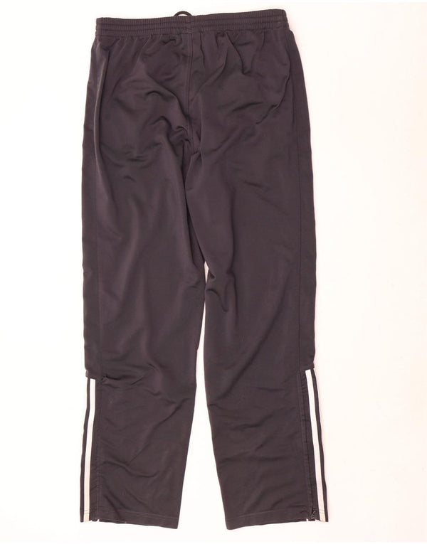 Pantaloni de trening Adidas pentru bărbați UK 40/42 Poliester mediu negru
