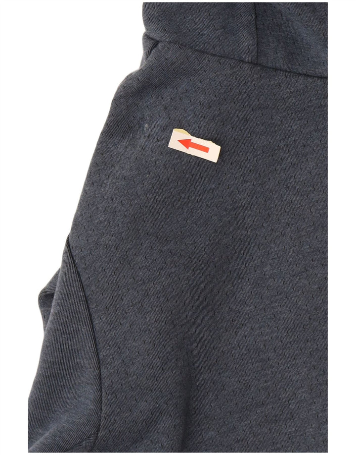 Pulover Nike pentru bărbați, bumbac, albastru bleumarin mediu