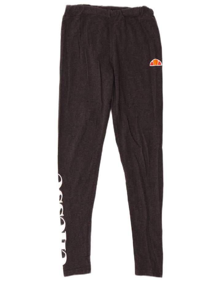Leggings cu grafic pentru femei Ellesse UK 10, bumbac gri mic