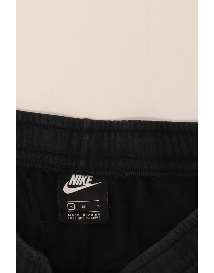 Pantaloni de trening Nike pentru bărbați Joggeri, bumbac mediu negru
