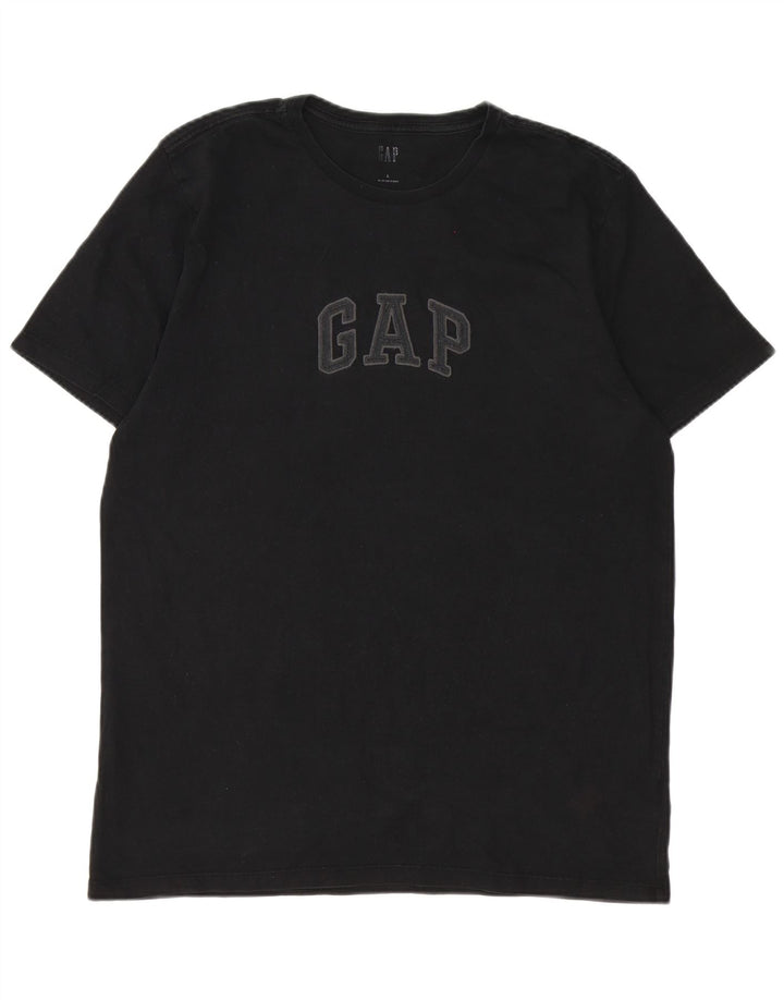 Tricou grafic Gap pentru bărbați Top mare din bumbac negru