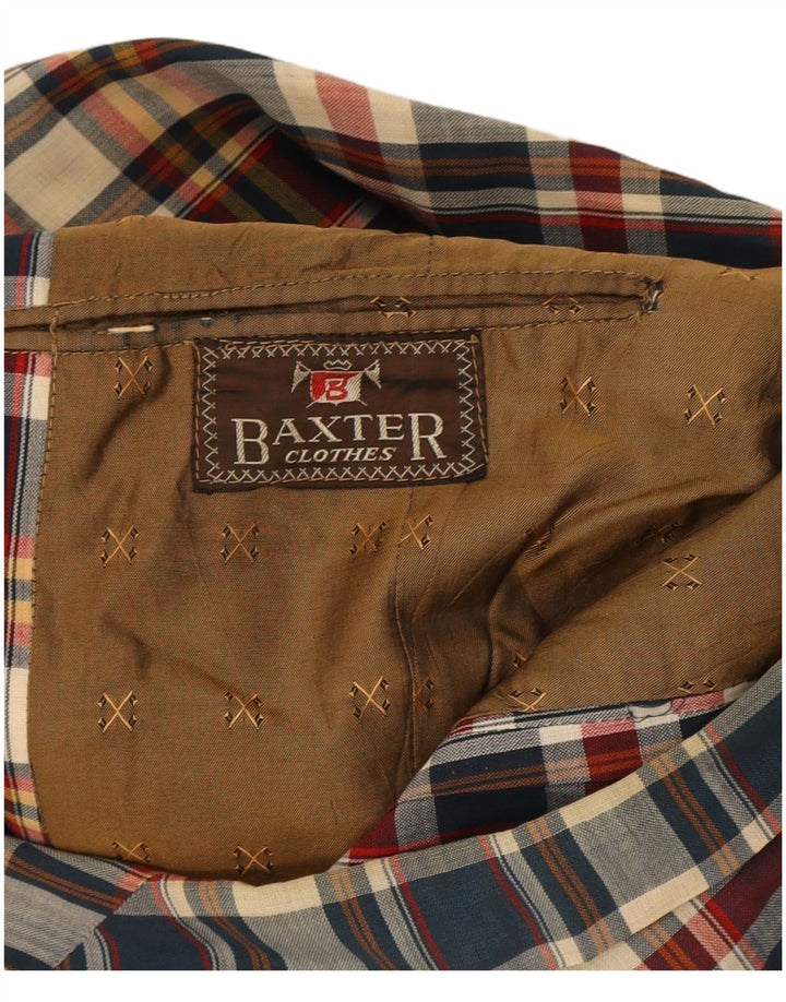 Jachetă blazer pentru bărbați Baxter cu 3 nasturi UK 38 Medium, multicoloră