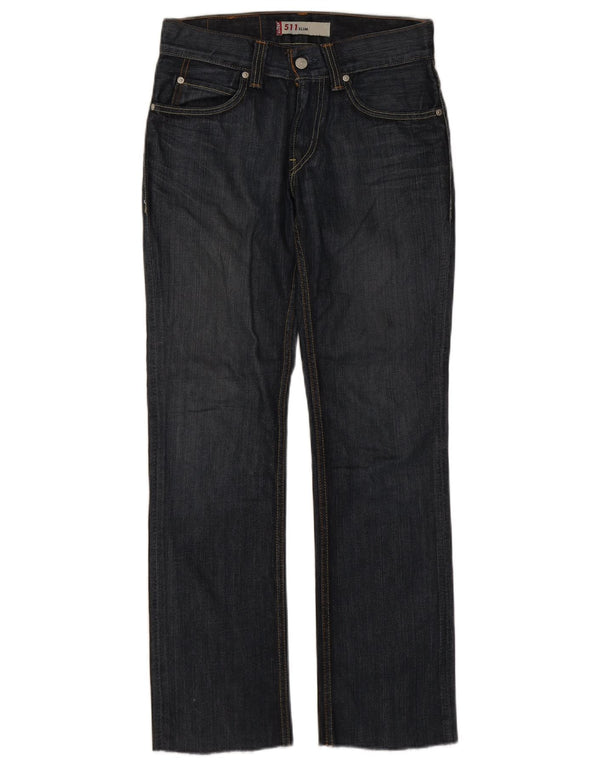 Blugi Levi's 511 Slim pentru femei W30 L30 Bumbac bleumarin