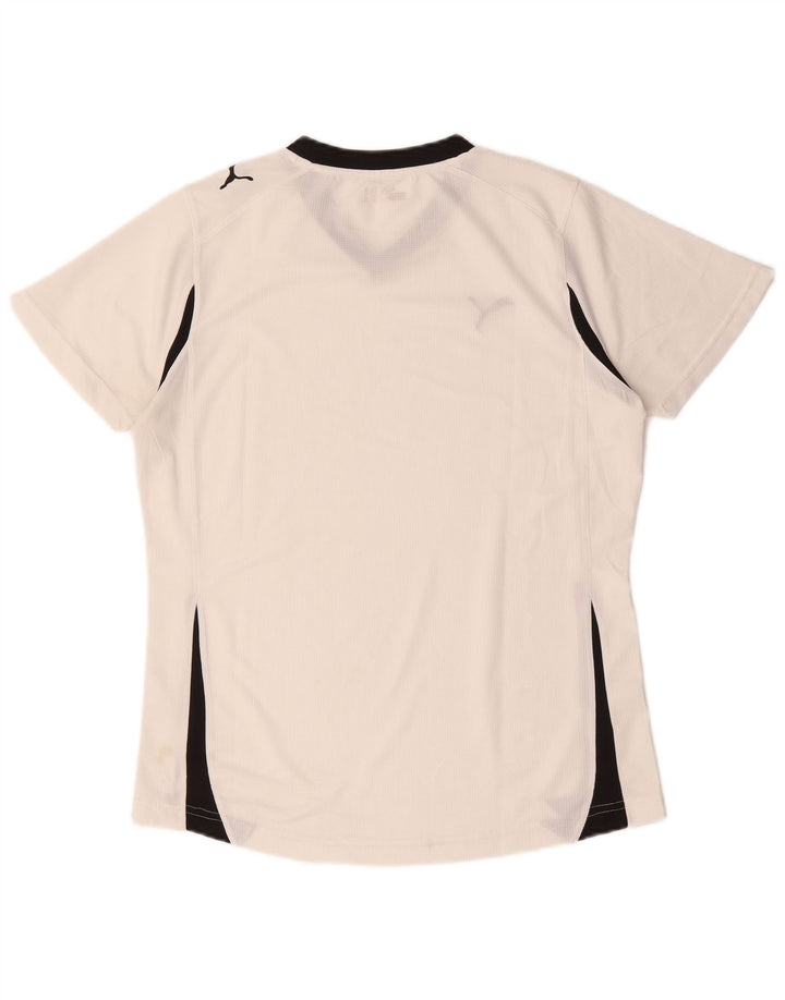 Tricou pentru femei Puma, UK 16, mare, alb, din poliester