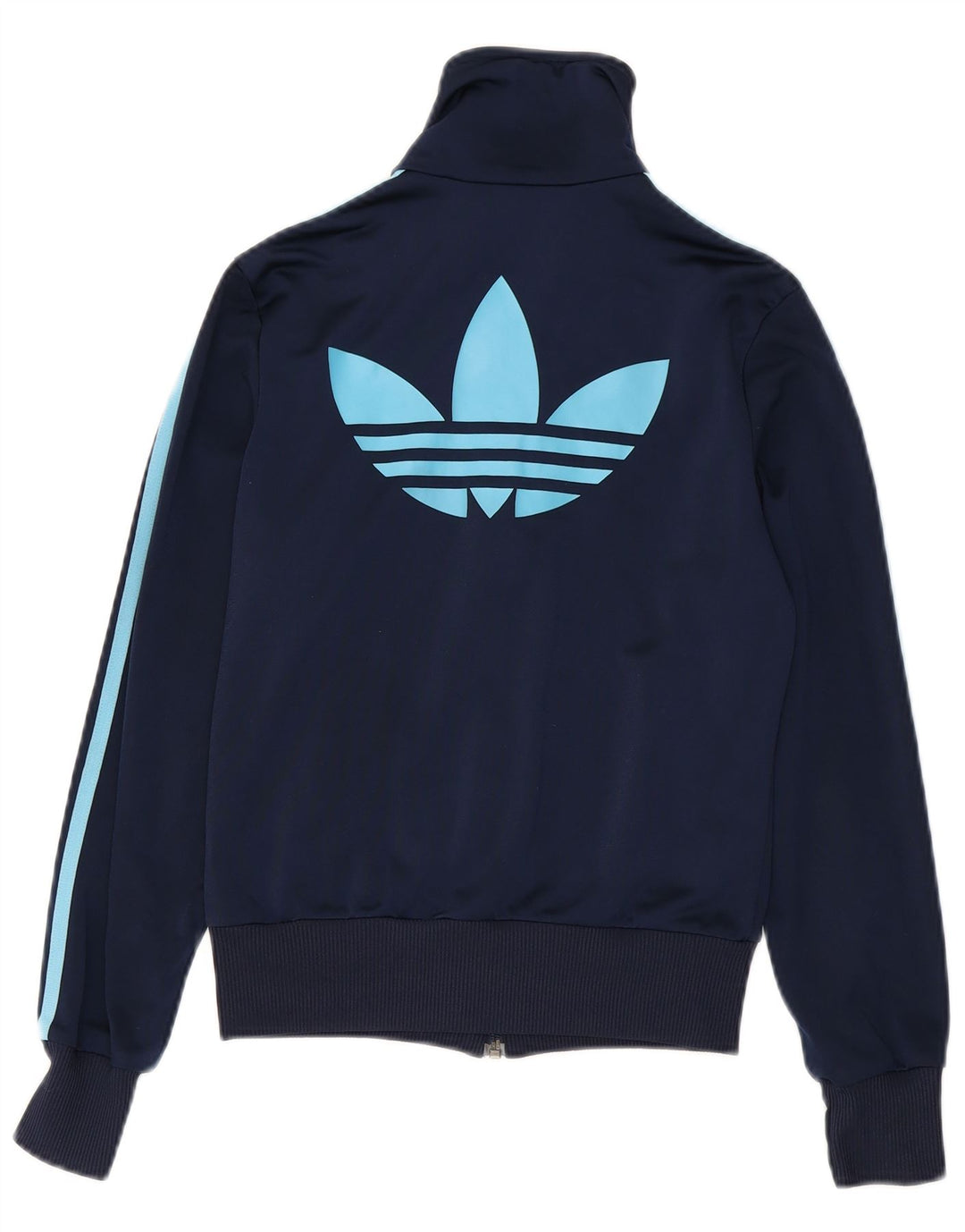 Jachetă de top pentru trening Adidas pentru femei EU 34 XS Bleumarin