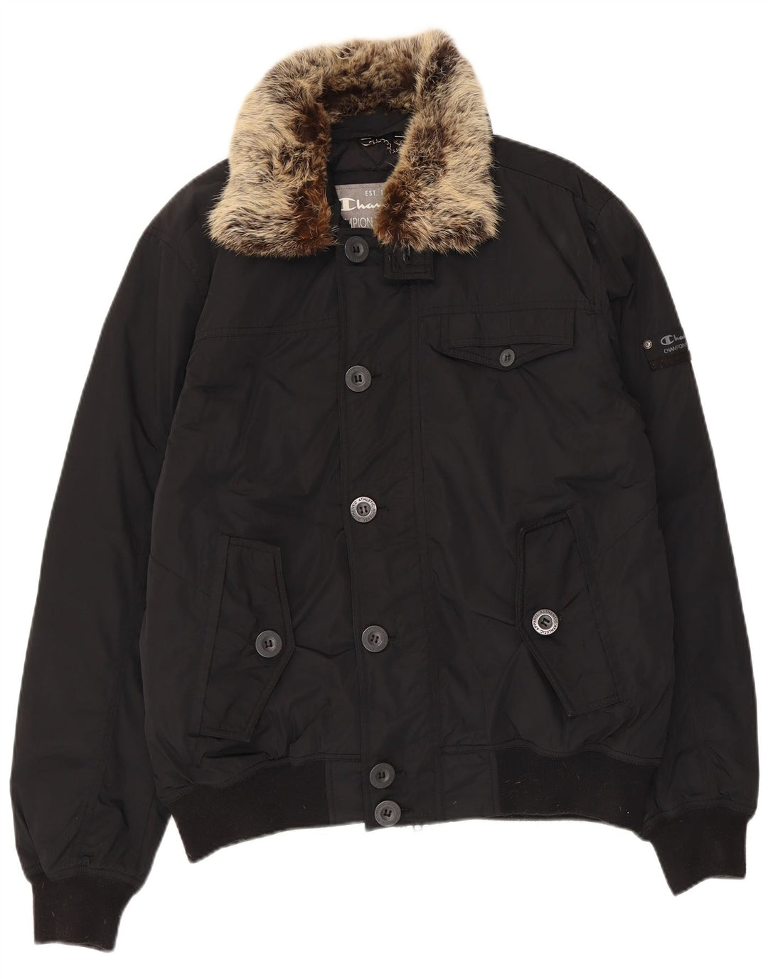 Bomber pentru bărbați CHAMPION UK 40 Large Black