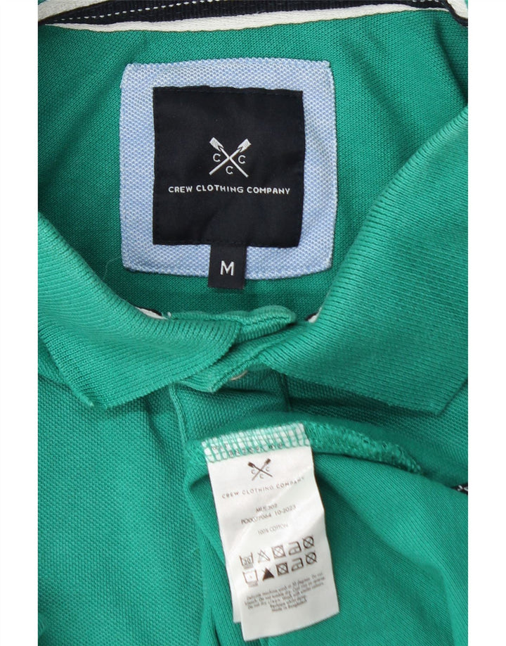 CREW CLOTHING Tricou polo pentru bărbați, bumbac verde mediu
