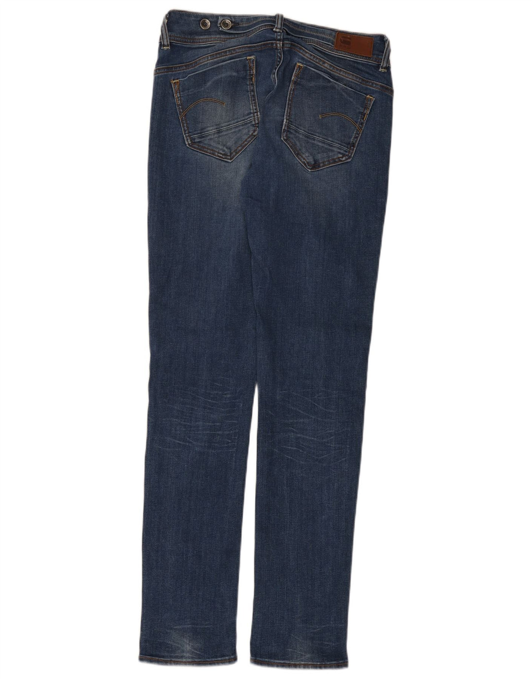 Blugi G-Star Midge Straight pentru femei W29 L32 Bumbac albastru