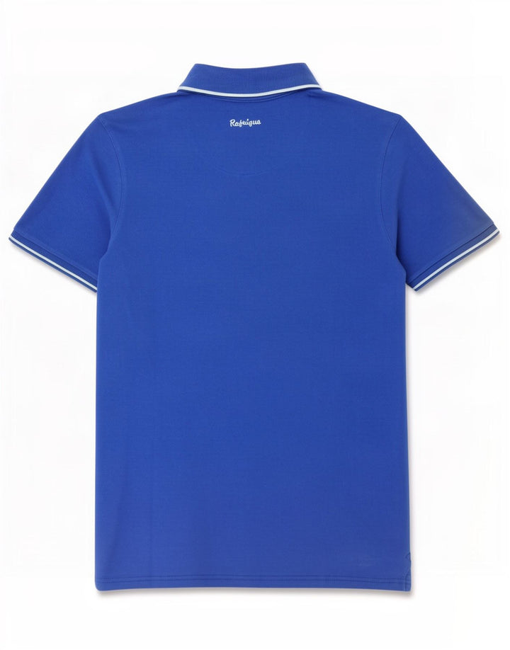 Tricou polo pentru bărbați Refrigue Bumbac albastru mic