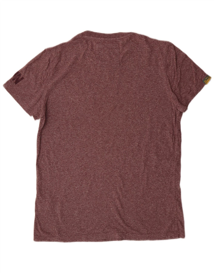 Tricou grafic Superdry pentru femei Top mare, maro, bumbac cu pete