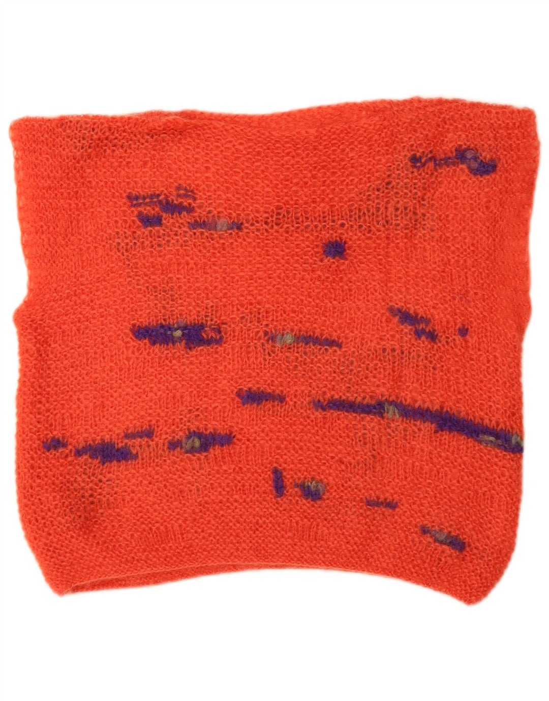 VINTAGE Femei Vest Tank Top UK 1 Medium Orange