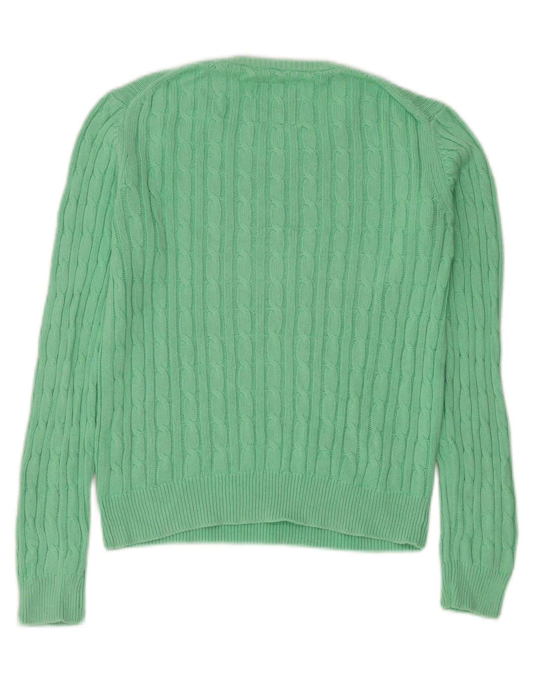 Jack Wills Pulover supradimensionat pentru femei cu gâtul turnat UK 10 Small Green