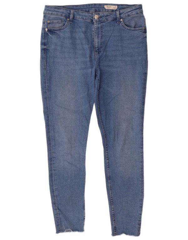 Marks & Spencer blugi skinny pentru femei The Ivy UK 16 mare W36 L29 bumbac albastru
