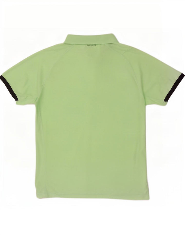 Tricou polo Adidas Climalite pentru bărbați XL Poliester verde