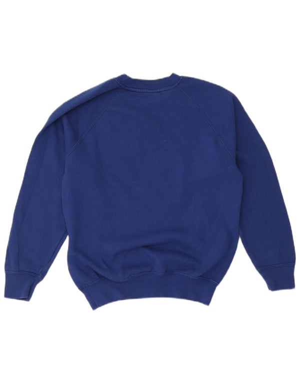 Russell Athletic Băieți Pulover Grafic Pulover 11-12 Ani 2XL Bumbac Albastru