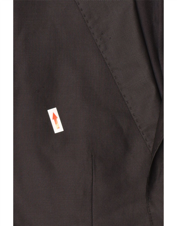 Blazer pentru bărbați Zara cu 2 nasturi EU 48 Medium Negru