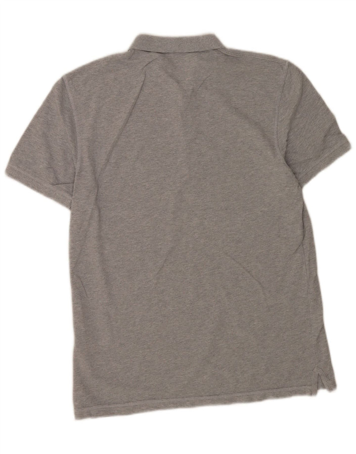 Tricou polo pentru bărbați All Saints, bumbac gri mediu