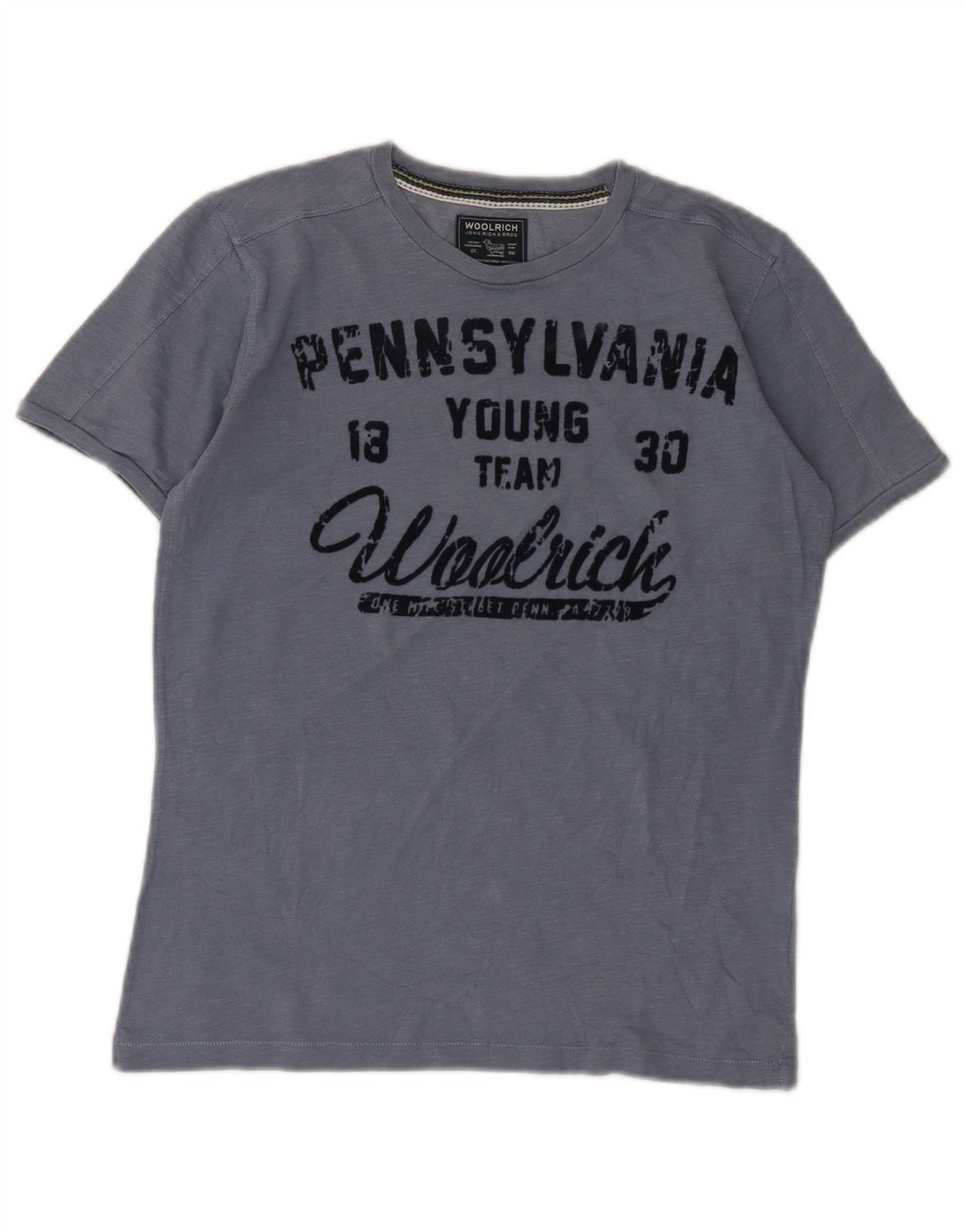 Tricou grafic pentru băieți Woolrich Top 11-12 ani albastru