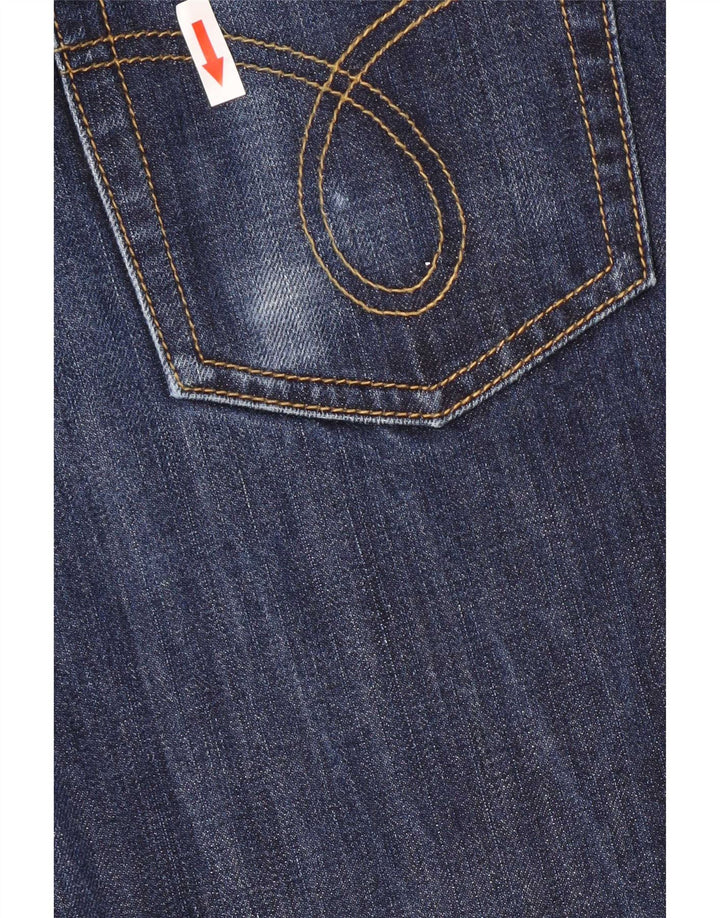 Blugi drepti pentru femei Calvin Klein W33 L31 bleumarin