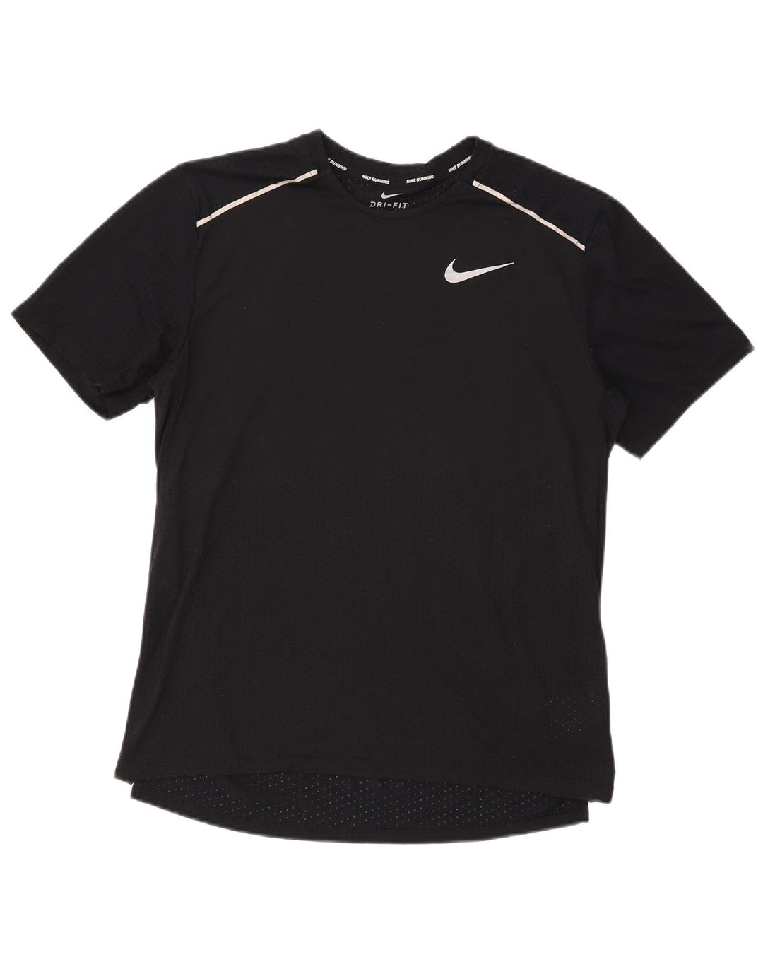 Tricou Nike Dri Fit pentru bărbați Top Mediu Negru Poliester