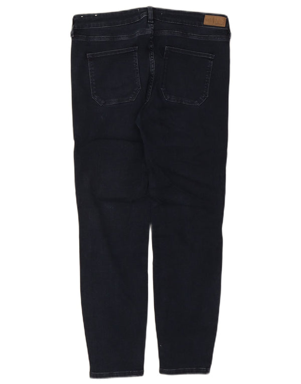 Fat Face Blugi Super Skinny Cropped Femei UK 12 Medium W30 L24 Bleumarin