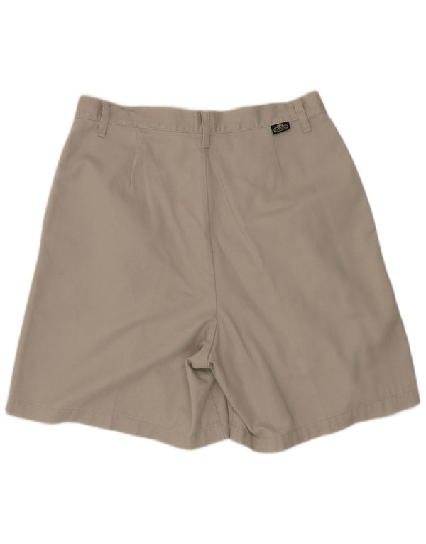 Pantaloni scurți casual cu talie înaltă Lee pentru femei US 14 XL W28 bumbac bej