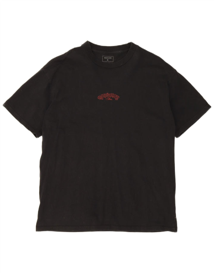 QUIKSILVER Tricou pentru bărbați Top mare din bumbac negru