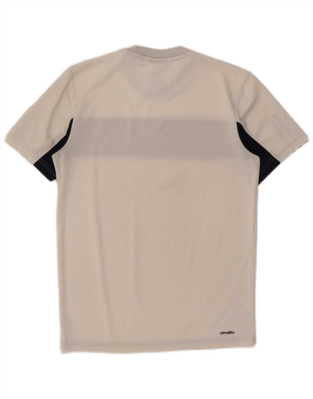 Tricou tenis pentru bărbați ADIDAS Top mic, alb, poliester color bloc