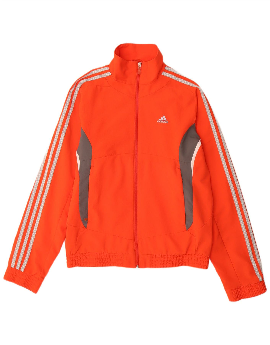 Jachetă de top pentru trening pentru bărbați Adidas, portocaliu, color bloc