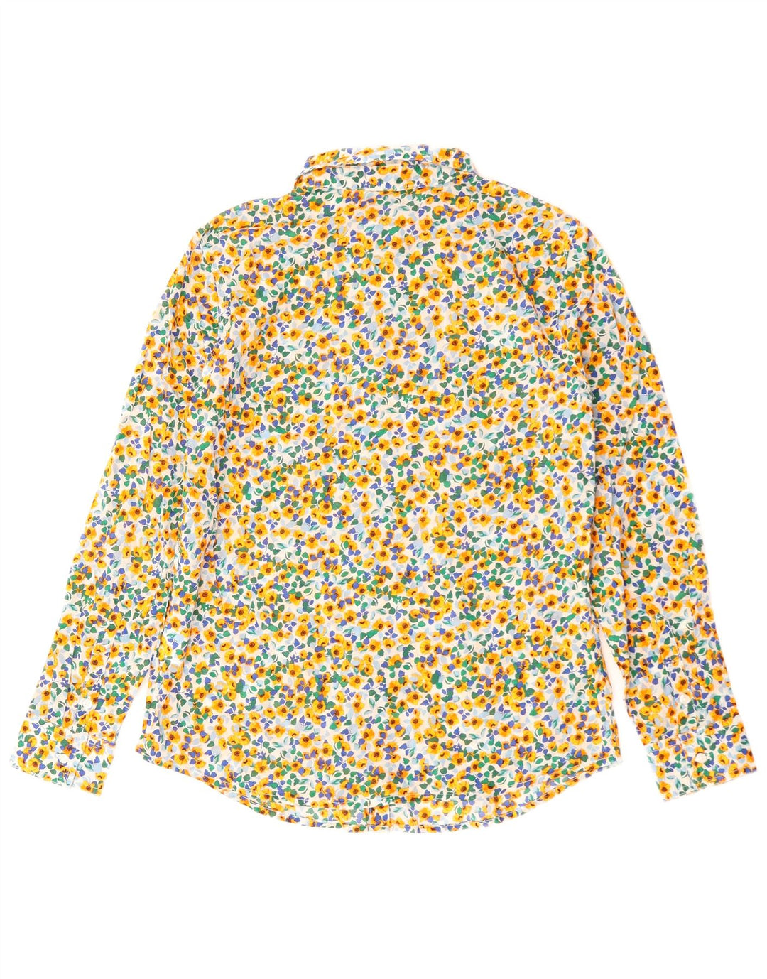 Cămașă pentru femei BENETTON UK 10 Bumbac floral multicolor mic