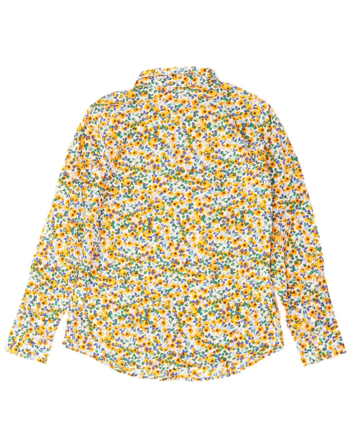 Cămașă pentru femei BENETTON UK 10 Bumbac floral multicolor mic