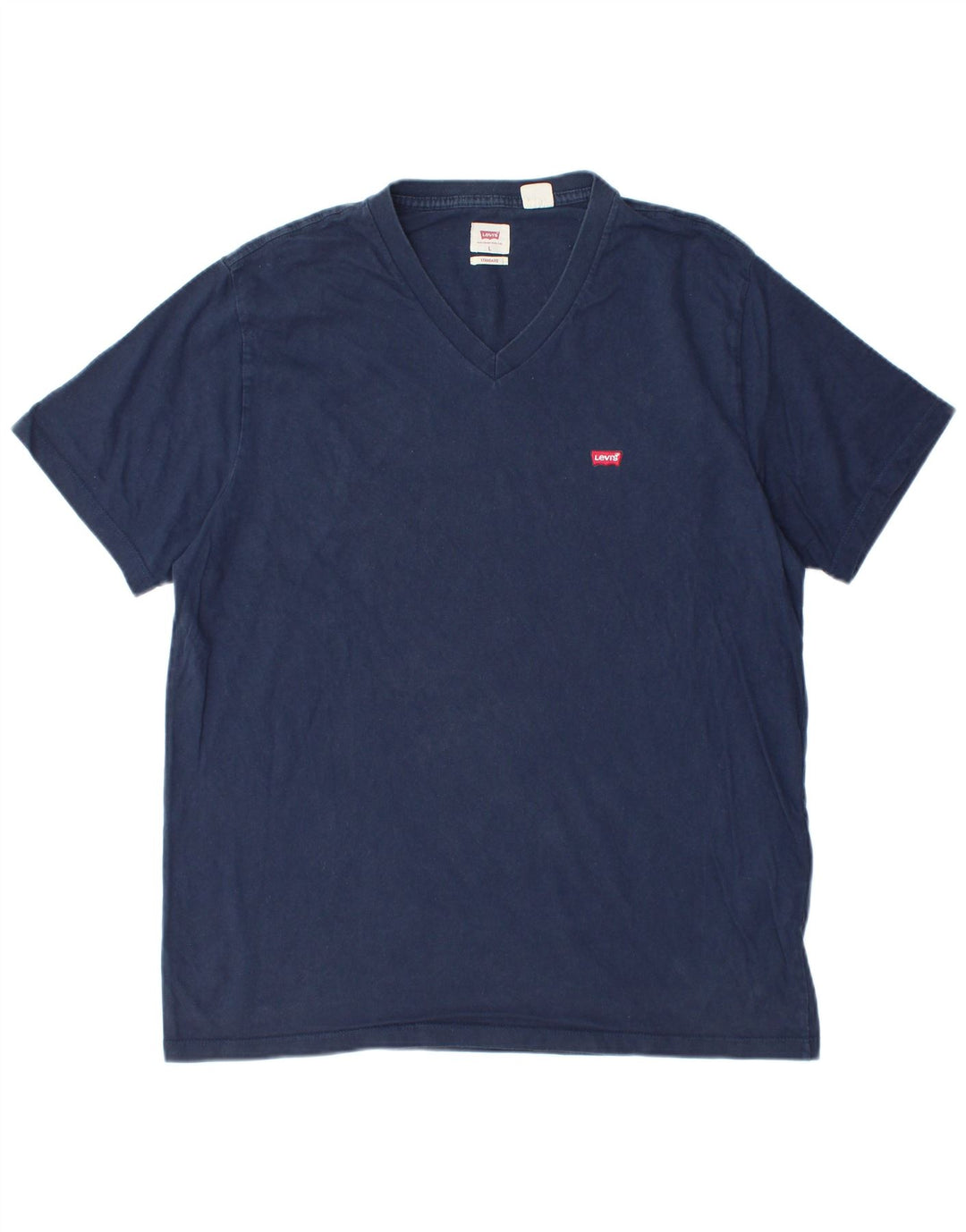 Tricou standard pentru bărbați LEVI'S Top mare din bumbac bleumarin