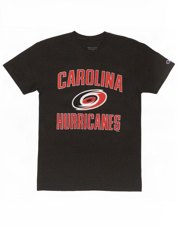 Champion Mens Carolina Hurricanes Graphic T-Shirt Top Medium Grey